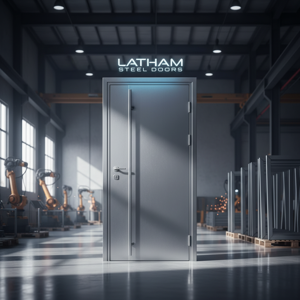 Portas comerciais de aço Latham | Compras por atacado para serviços pesados