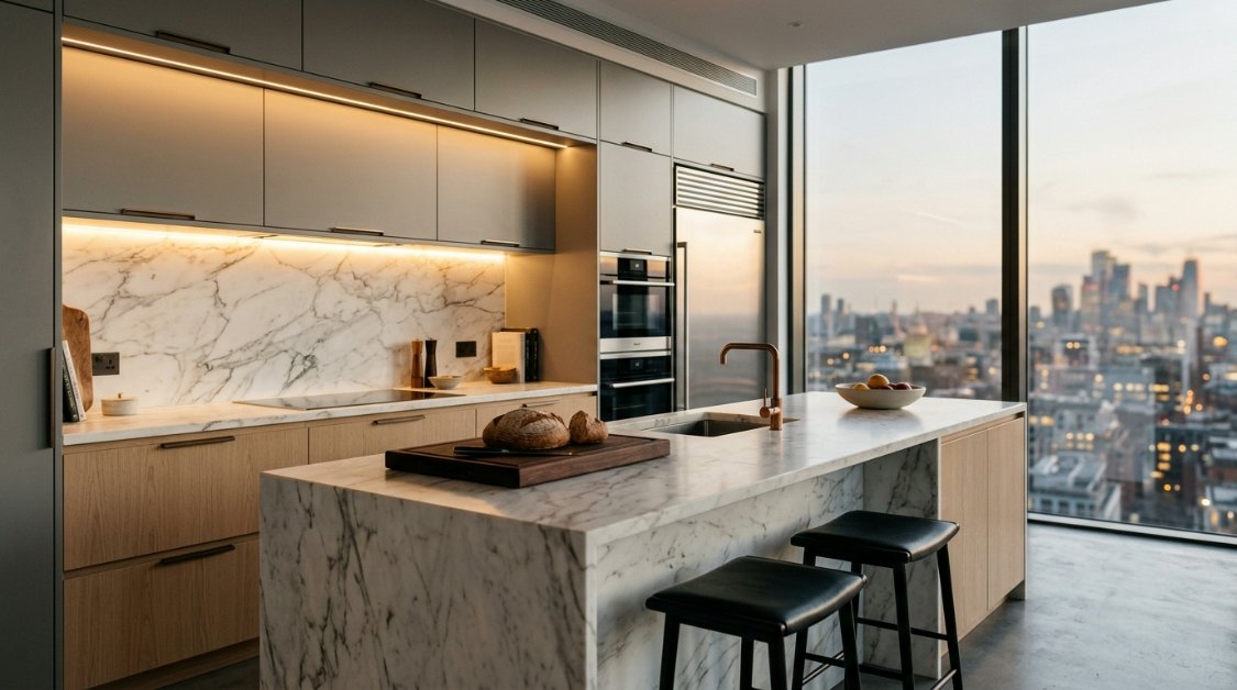 Guia global para portas de armários de cozinha premium: tendências para 2026 e soluções B2B
