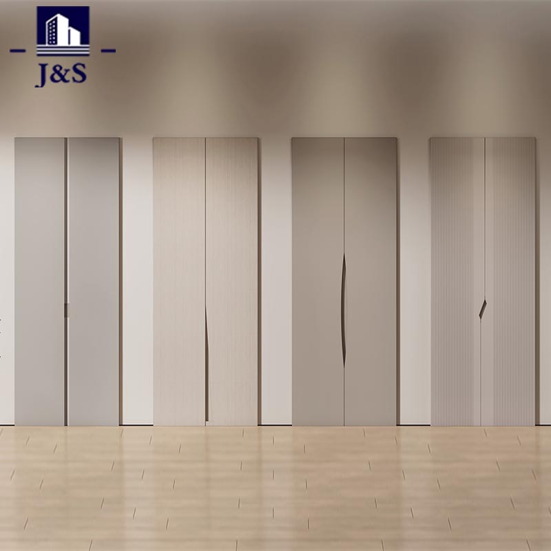 Porta de guarda-roupa de toque suave PET ecologicamente correta