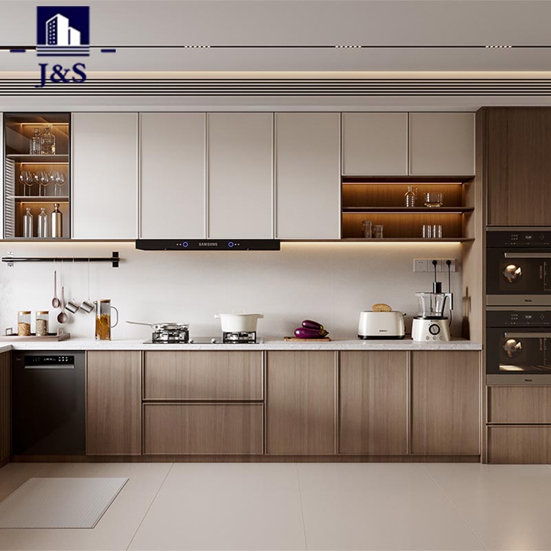 Fábrica de cozinha estilo Shaker de vinil em PVC